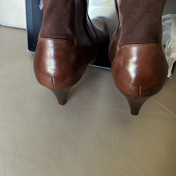 Women’s Cole Haan Nike air jalissa knee high boots in size 10 B in Chestnut - Picture 4 of 10